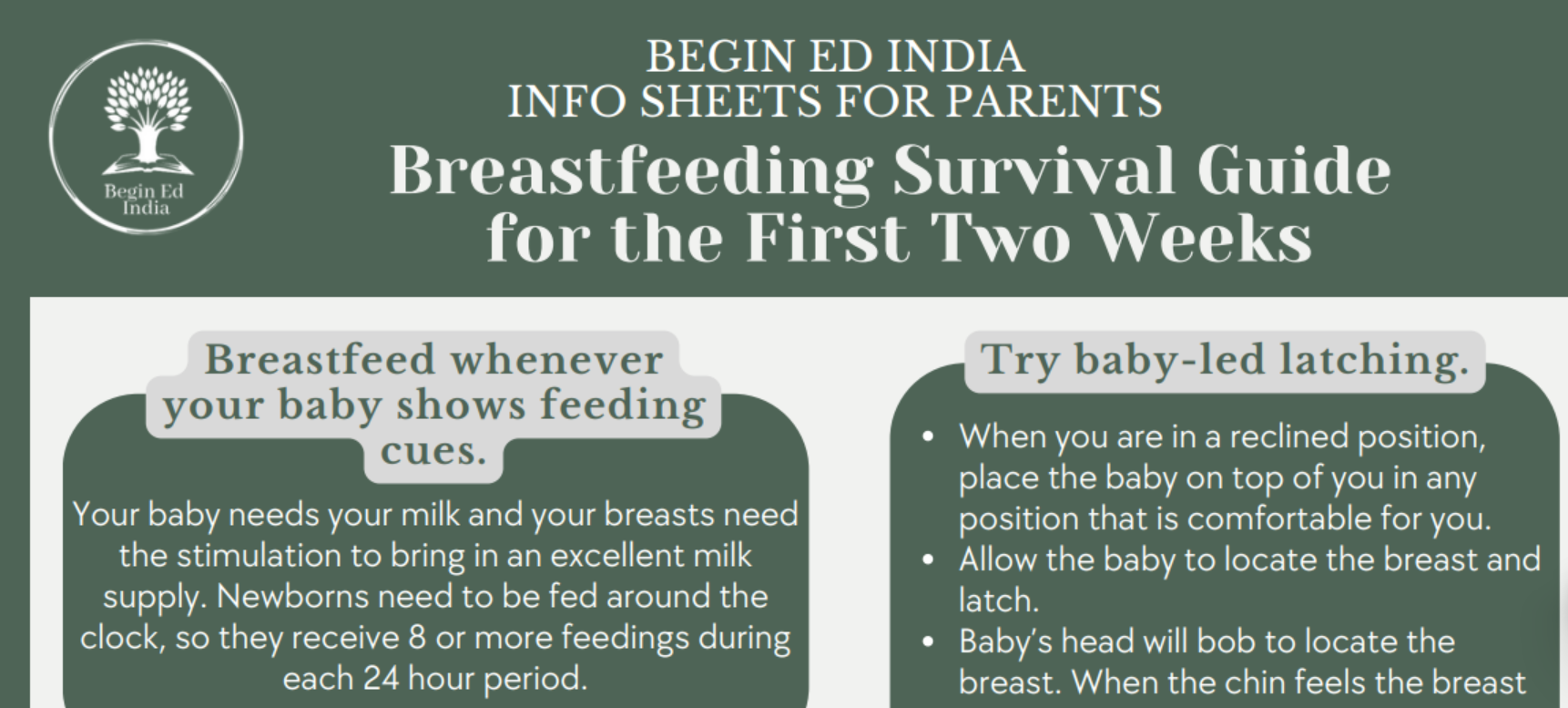 Breastfeeding Survival Guide